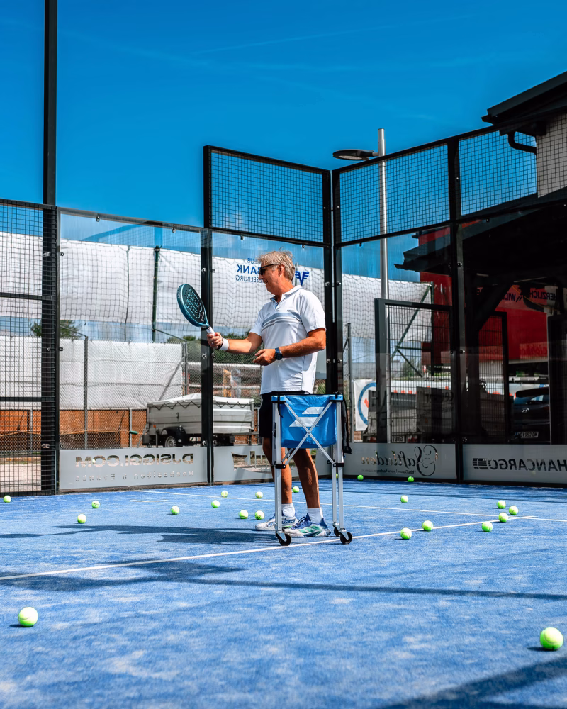 Trainerstunde mit Michael Pfeiffer - Padel